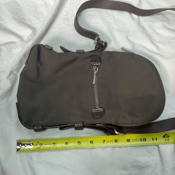 Roots Nylon and Leather Crossbody Bag - Picture 6 of 11